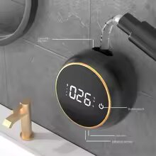 Touchless Automatic Sensor Soap Dispenser Foam Type-C Charging Smart Induction Hand Washer with Temperature Digital Display